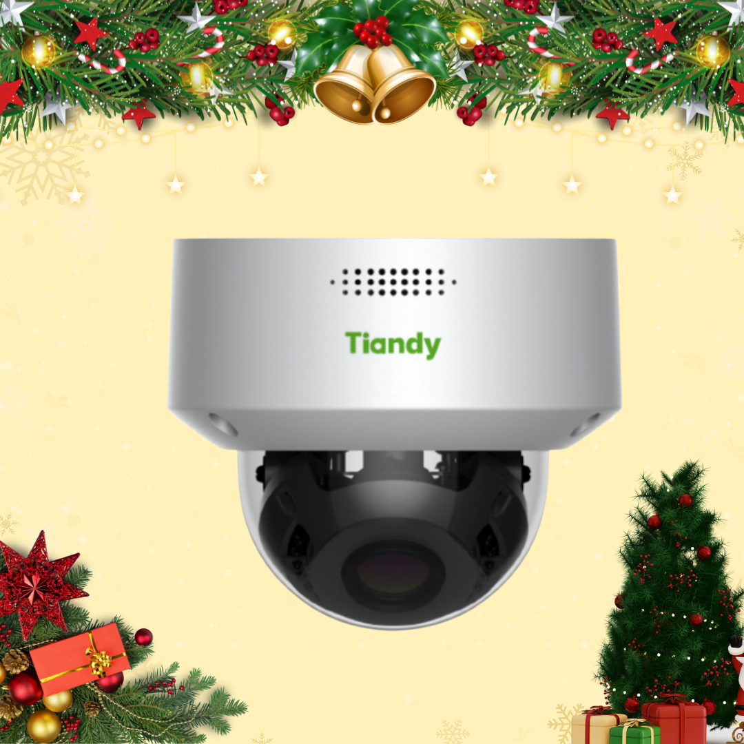 CAMERA IP DOME ỐNG KÍNH THAY ĐỔI HỒNG NGOẠI TIANDY 2.0MP TC-C32MS (V4.0)
